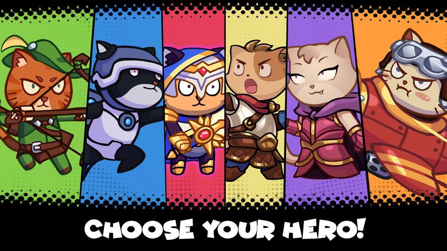Cat Legend: Idle RPG War Capture d'écran 2