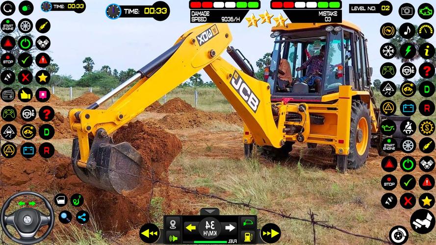 Real Snow Excavator - JCB Capture d'écran 1