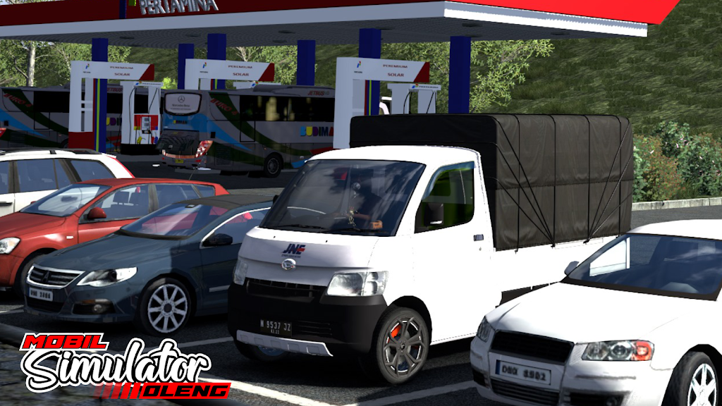 Mobil Simulator Oleng Скриншот 1