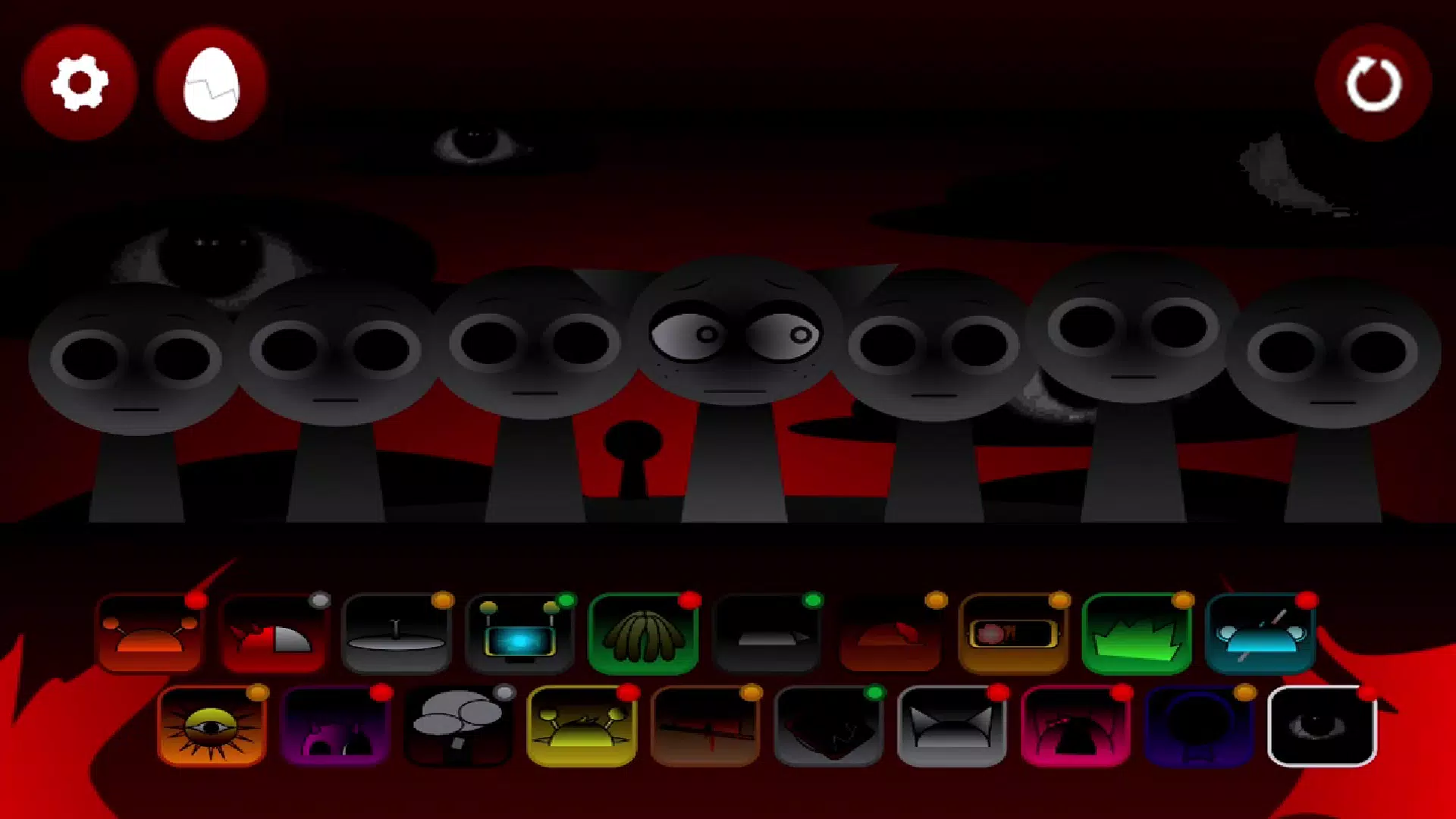 Sprunki Game Wenda Horror Mod应用截图第1张