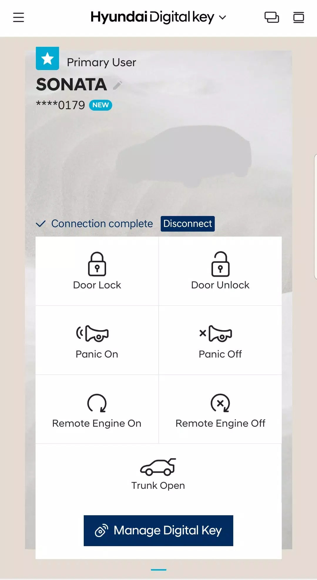 Hyundai Digital Key Capture d'écran 3