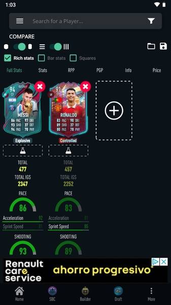 FUTBIN FC 25 Evolutions & More Ekran Görüntüsü 1