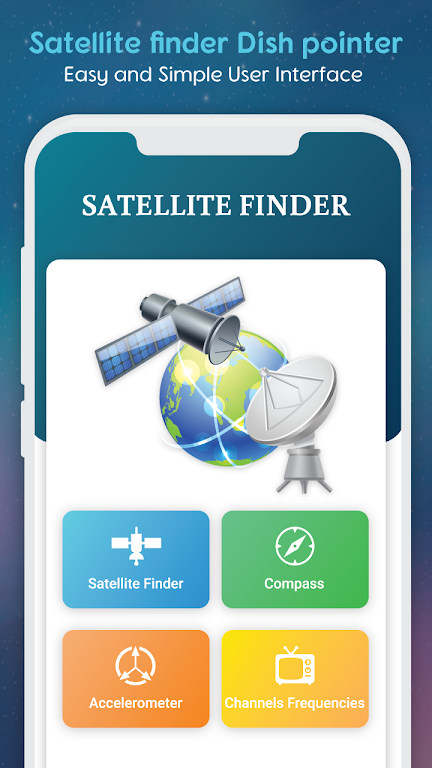 Satellite Finder-Dish Aligner Ekran Görüntüsü 1