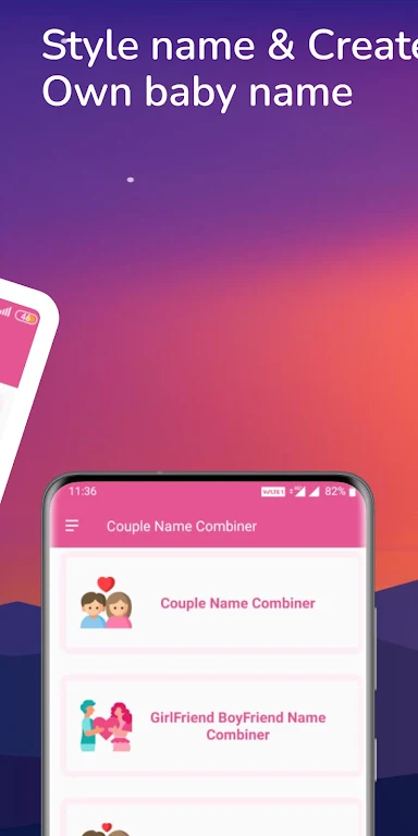 Couple Name Combiner - Baby Na স্ক্রিনশট 1