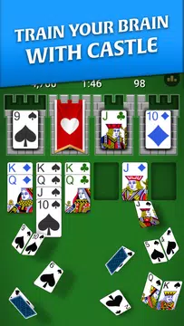 Castle Solitaire: Card Game Tangkapan skrin 0