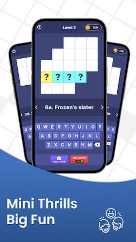 Crossword Mini-Word Puzzle 스크린샷 0