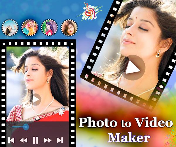 Photo to video maker स्क्रीनशॉट 0