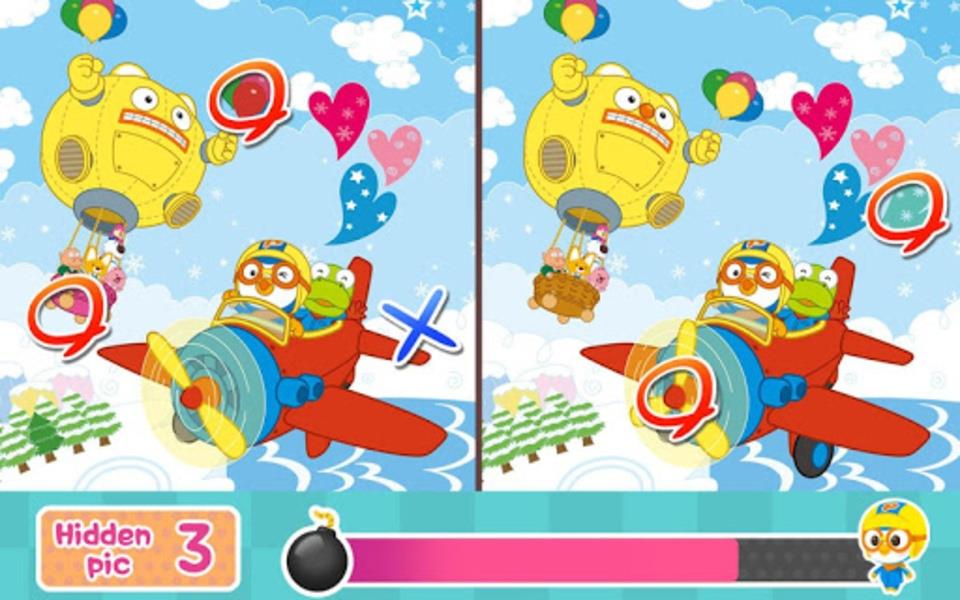 Pororo Hidden Catch Скриншот 0