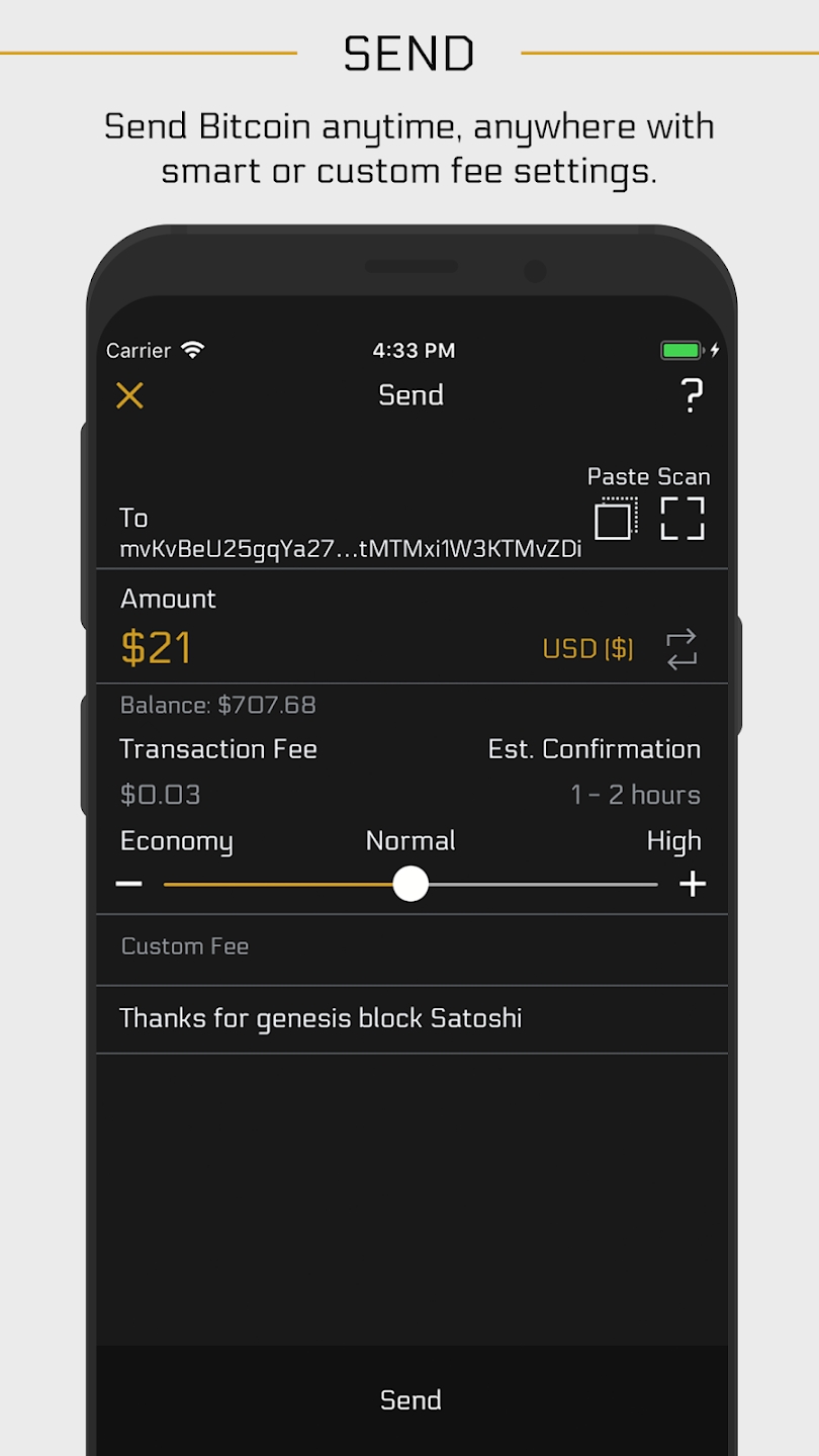 HODL Wallet スクリーンショット 3