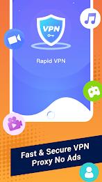 Rapid VPN: Secure VPN Proxy Скриншот 0