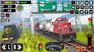 Train Driving - Train Games 3D スクリーンショット 1