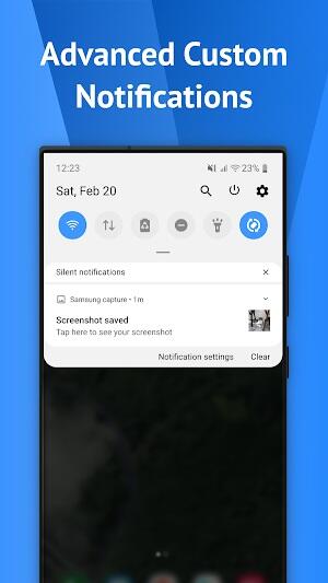 One Shade: Custom Notification應用截圖第0張