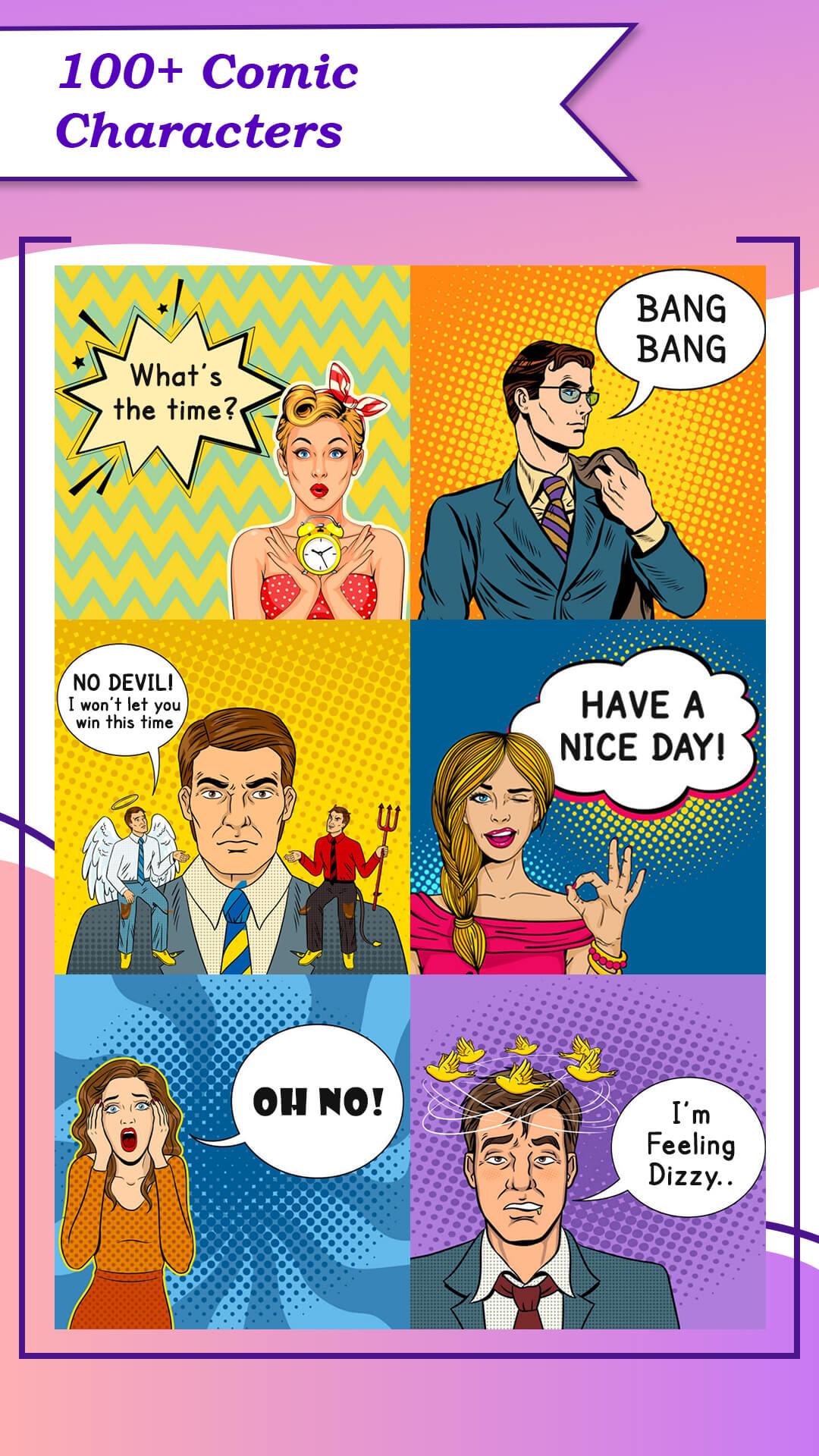 Cartoon Comic Strip Maker Screenshot 2