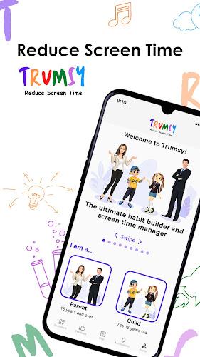 Trumsy: Reduce Screen Time App স্ক্রিনশট 0