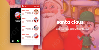 (Santa claus - video call with ဖန်သားပြင်ဓာတ်ပုံ 2