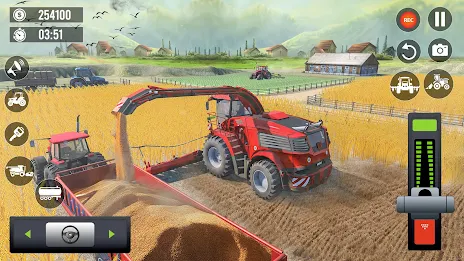 Super Tractor Farming Games スクリーンショット 1