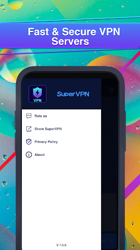 Super VPN - Stable & Fast VPN ภาพหน้าจอ 1