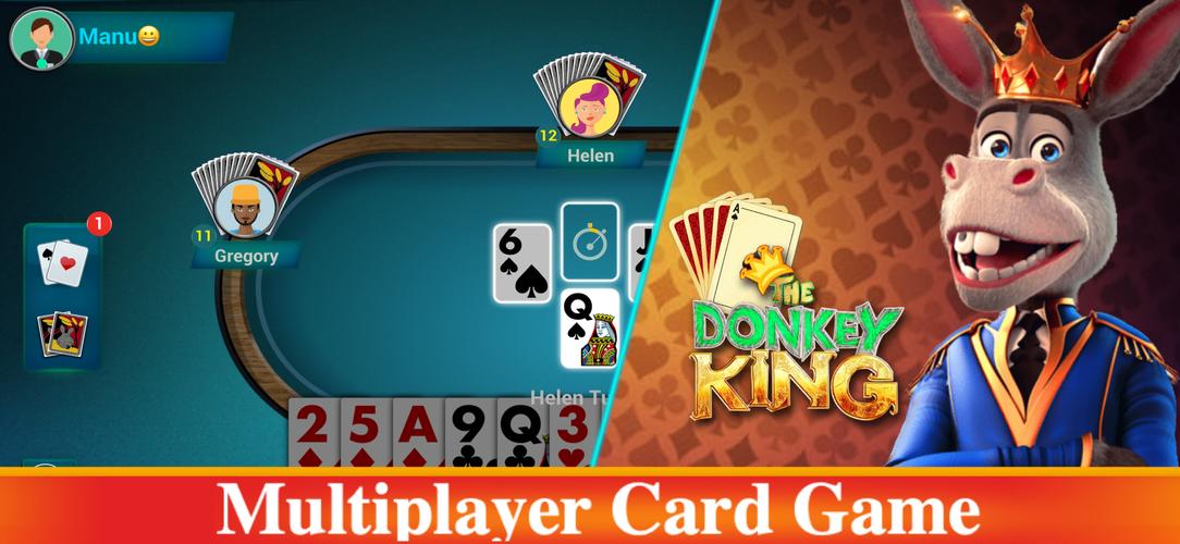 Donkey King: Donkey card game স্ক্রিনশট 0