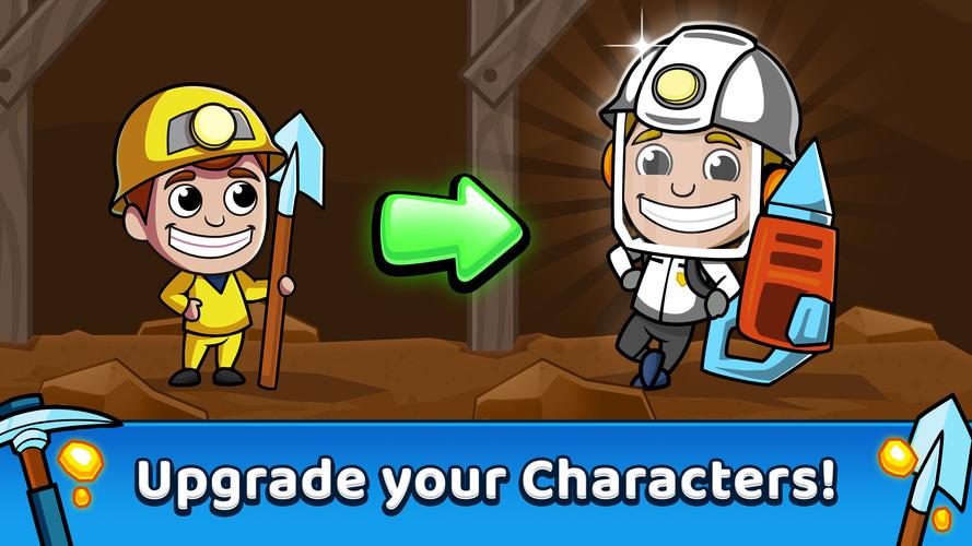 Idle Miner Скриншот 1