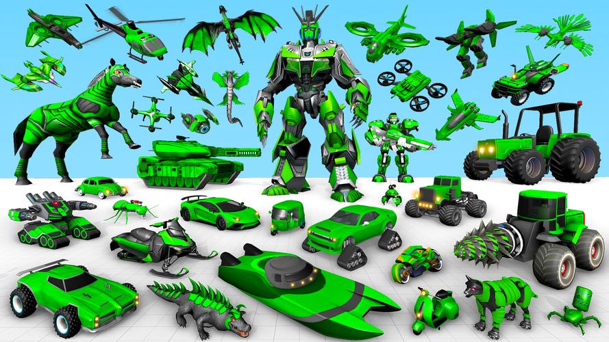 Horse Robot: Car Robot Games ภาพหน้าจอ 2