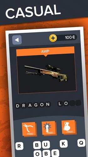 Ultimate Quiz for CS:GO Capture d'écran 0