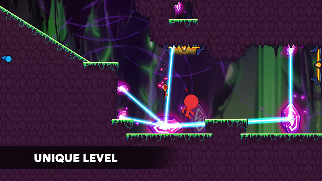 Stick World: Red Blue Journey Mod Captura de pantalla 2