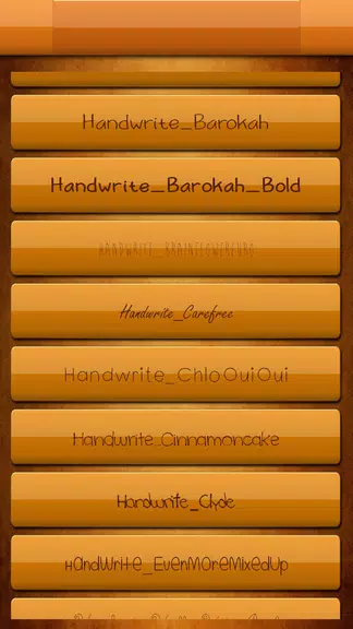 Handwrite Font Style Free Скриншот 1