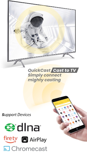 QuickCast|Web Video|Chromecast/DLNA/Airplay/FireTV Schermafbeelding 3