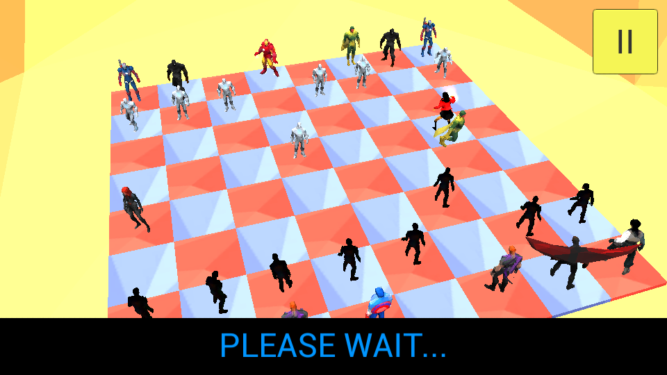 3d Super Hero Chess Tangkapan skrin 2