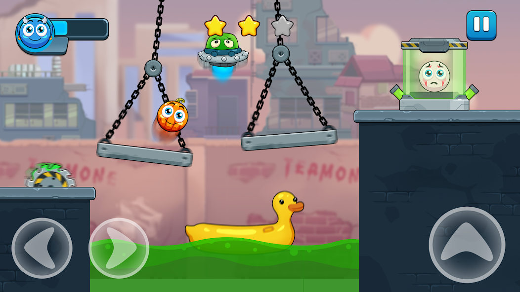 Ball Hero: Zombie city Mod Captura de pantalla 1