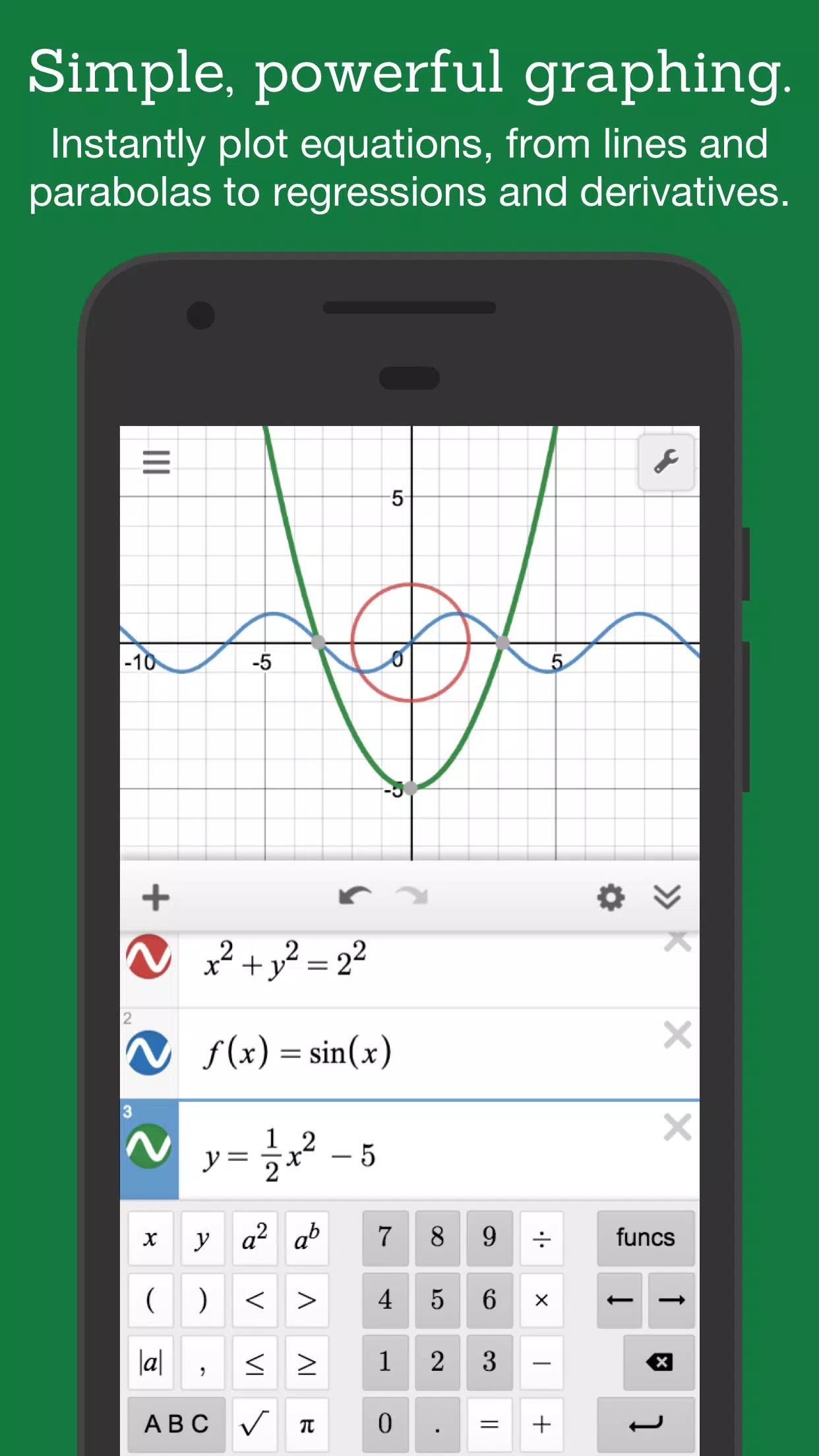 Desmos Ảnh chụp màn hình 0