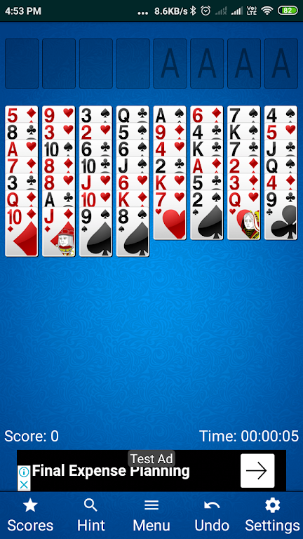 solitaire King- Playing Card Game Zrzut ekranu 3