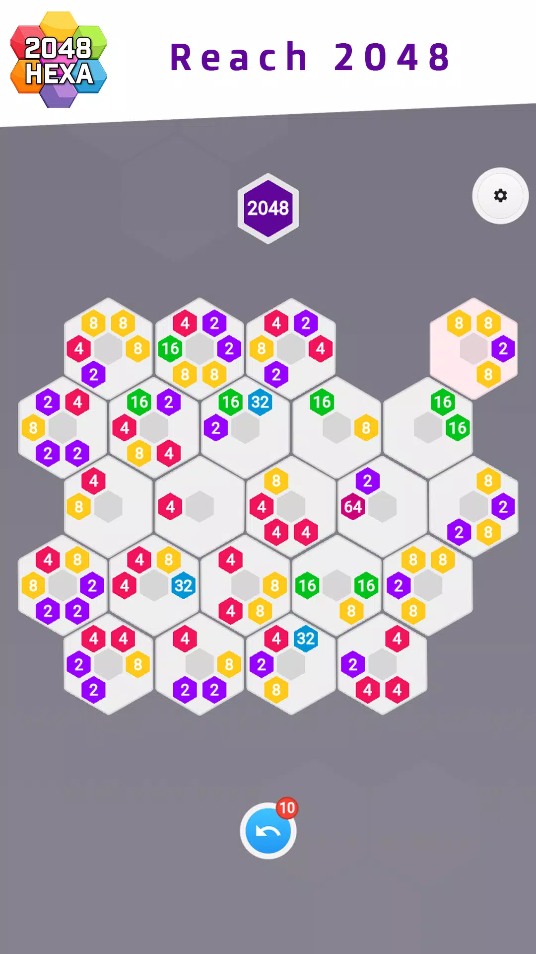 2048 Hexa應用截圖第1張