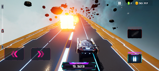 Sci Fi Racer ภาพหน้าจอ 1