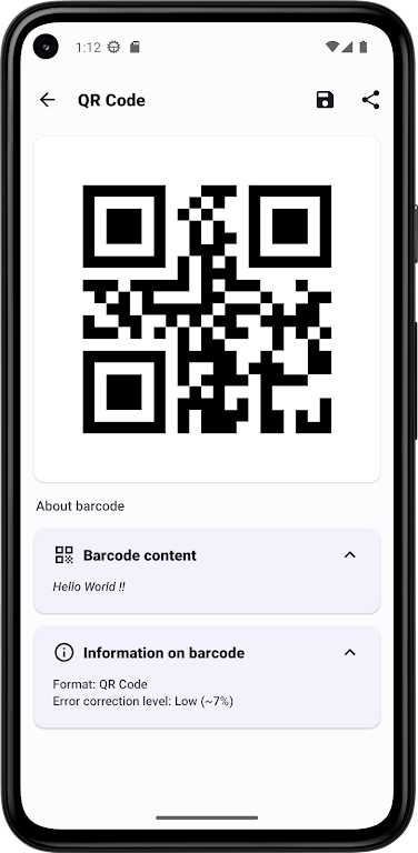 Scanner: QR Code and Products应用截图第0张