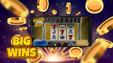 Royal Reels 777 Slot 스크린샷 1