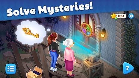 Mansion Mystery : Match 3 Game Capture d'écran 1