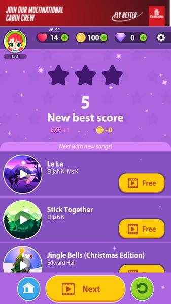 Catch Tiles Magic Piano 스크린샷 0