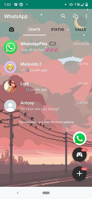 WhatsApp Plus v18 ภาพหน้าจอ 3