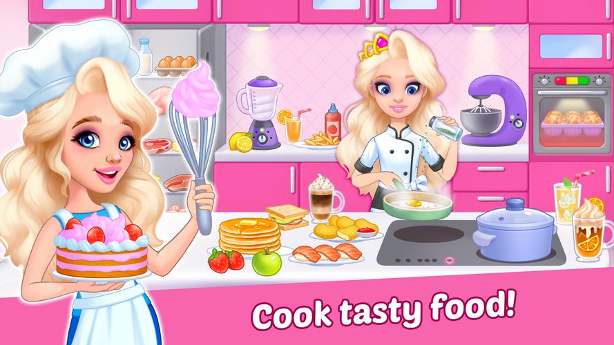 Princess girl paper House game ဖန်သားပြင်ဓာတ်ပုံ 2