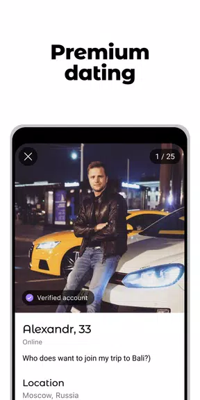 Denim - premium dating app Captura de pantalla 3