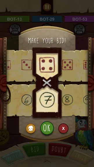 Pirate's Dice ภาพหน้าจอ 1