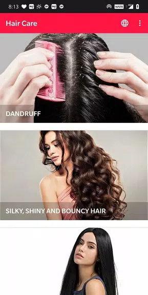 Hair Care - Dandruff, Hair Fal Скриншот 0