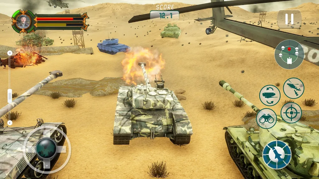 Tank Games Offline: Tank War Zrzut ekranu 0