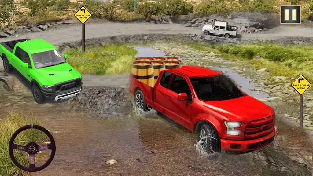 Pickup Truck Game: 4x4 Offroad Tangkapan skrin 1