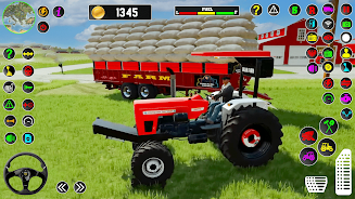 Farm Tractor Driving Game 2023 Screenshot 0