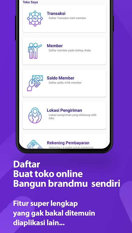 bukaOlshop - Buat App Toko Screenshot 3