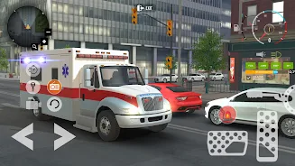 Ambulance Game Car Driving Sim应用截图第0张