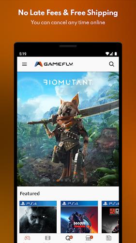 GameFly Captura de pantalla 1