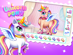 Unicorn Dress up Girls Game 스크린샷 0